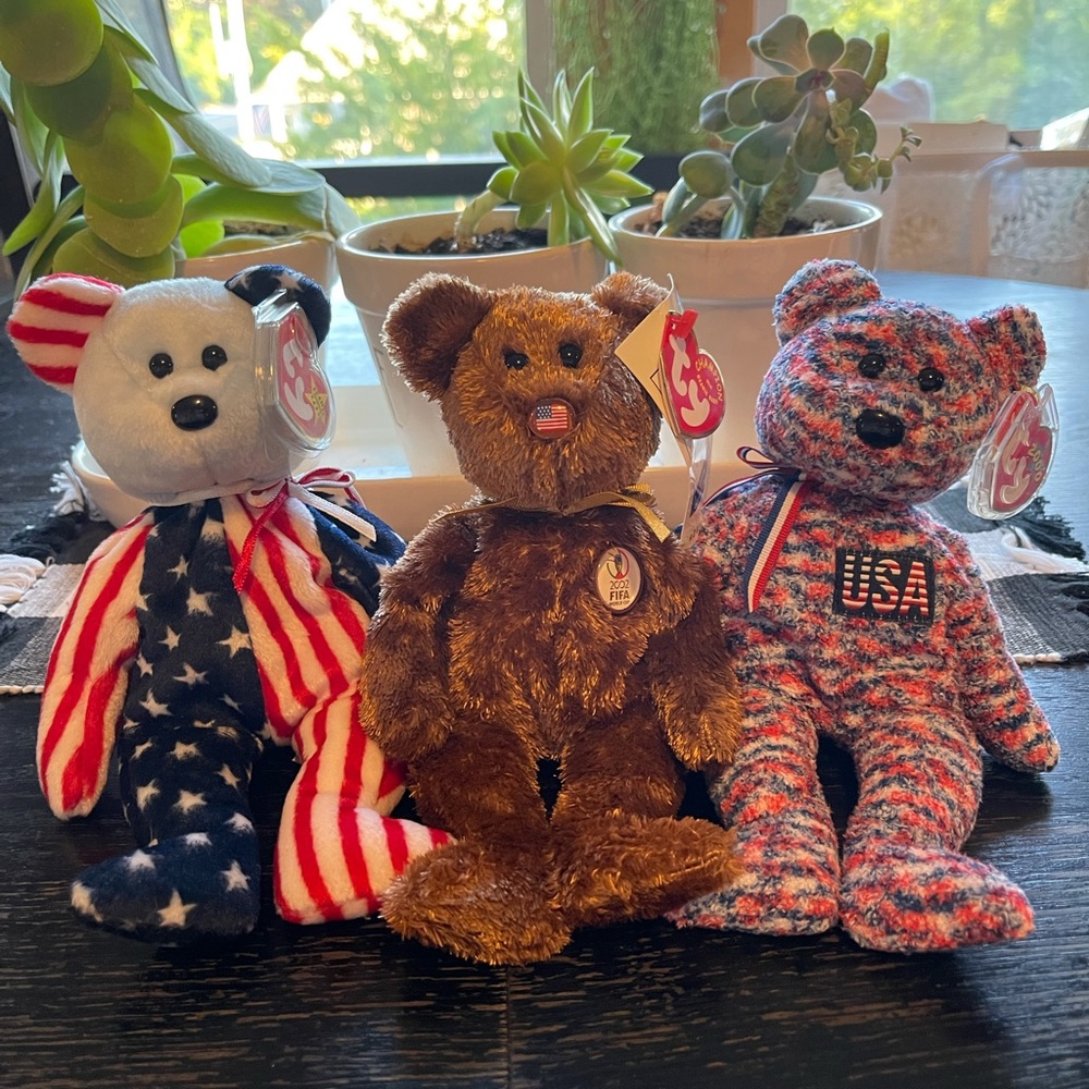 USA Beanie Baby Bundle